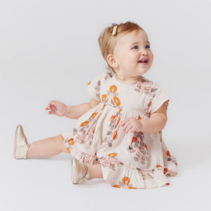 Pink Chicken Evelyn Dress in Cloud Bouquet Floral