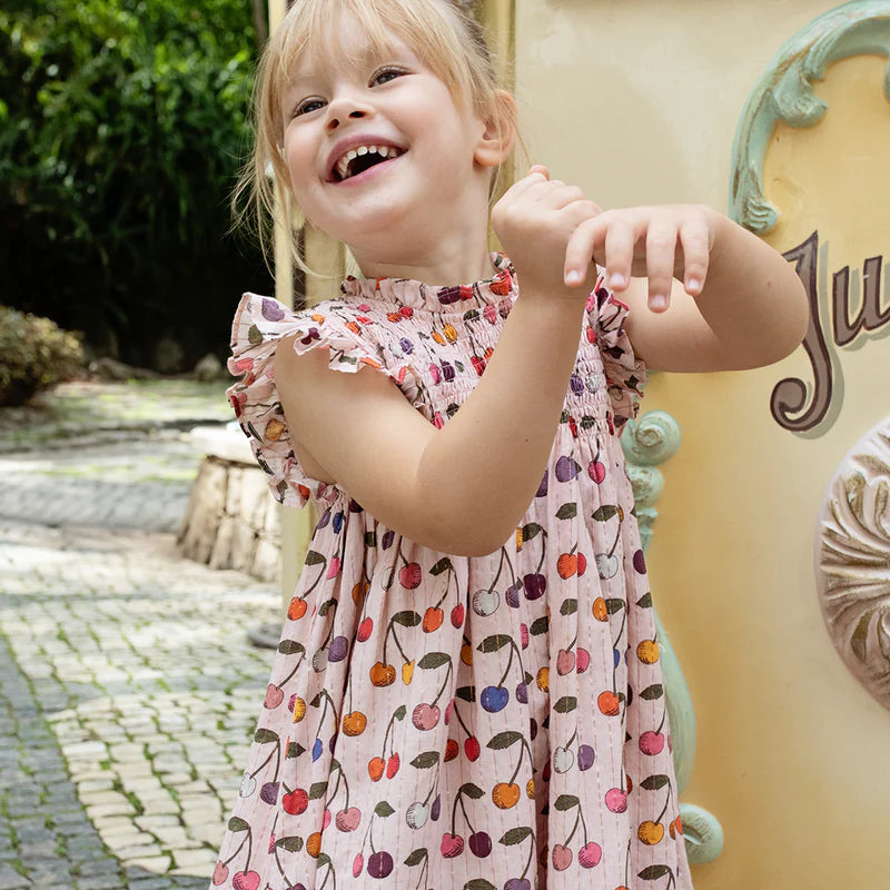 Pink Chicken Stevie Dress in Cloud Pink Cherry