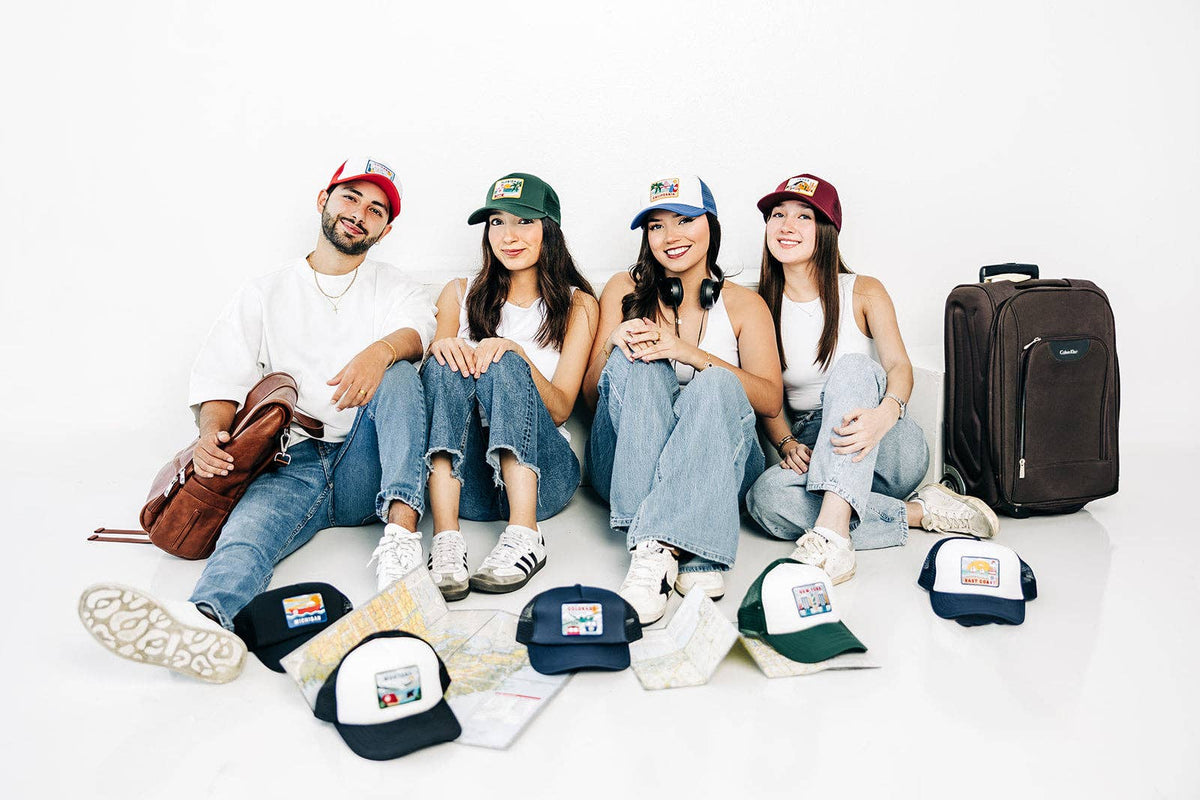 Rey to Z East Coast Postcard Trucker Hat