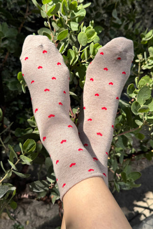 Le Bon Shoppe - Heart Sneaker Socks (multiple colors)