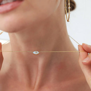 Tai Opal Evil Eye Necklace