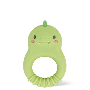 Tiger Tribe Dino Silicone Teether