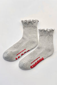 Le Bon Shoppe Ruffled Hugger Crew Socks - Multiple Colors!