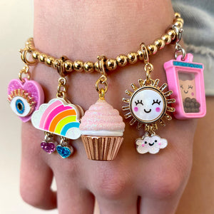 Charm It! Gold Stretch Bracelet