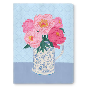 Studio Oh! Bouquet on Blue Medium Deconstructed Journal