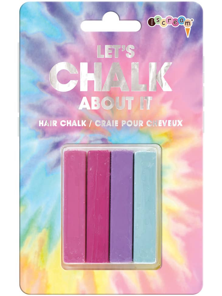 Iscream Let's Chalk About It Hair Chalk Set
