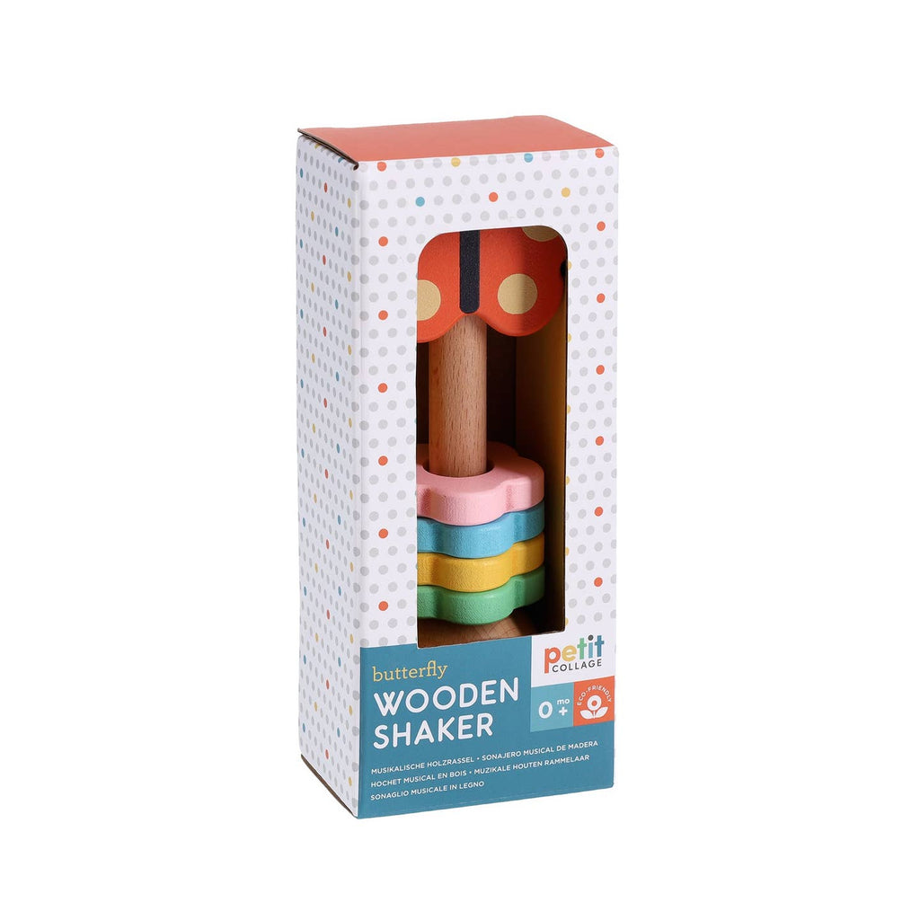 Chronicle Petite Friends Wooden Butterfly Shaker