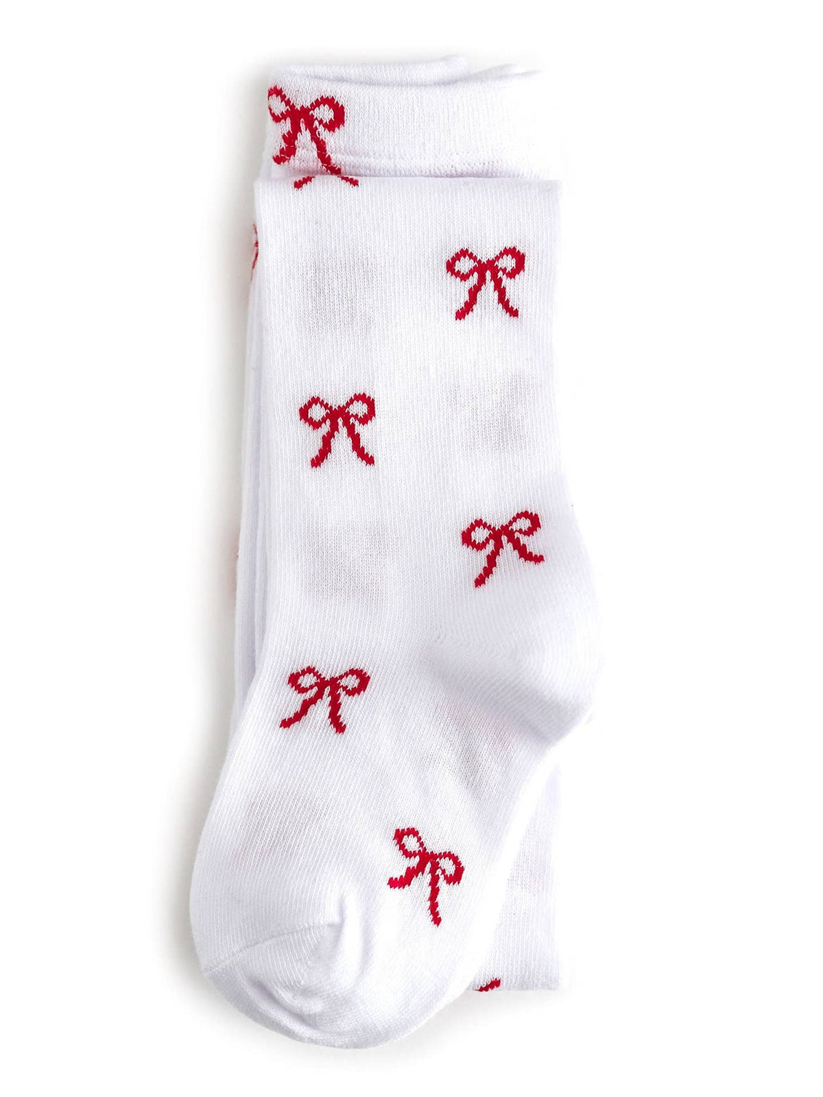 Little Stocking Co. Knit Tights in Bows