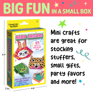 Faber-Castell Neon Origami Mini Kit
