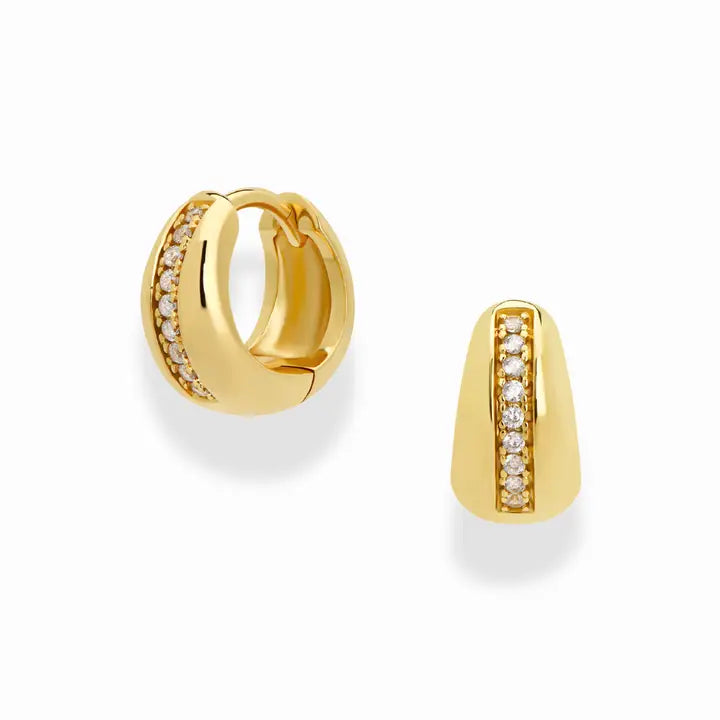Mod + Jo Brianne Hoops in Gold