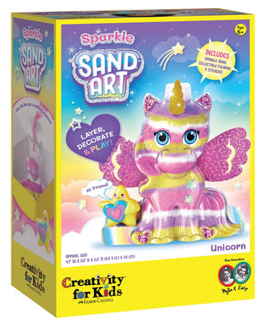 Faber-Castell Sparkle Sand Art Unicorn Diy Craft Kit