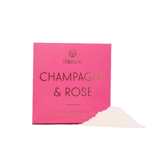 Musee Water Champagne & Rose Mini Bath Soak