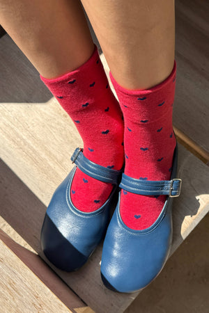 Le Bon Shoppe - Heart Sneaker Socks (multiple colors)