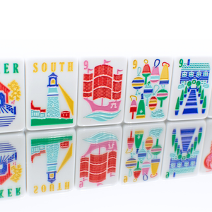 My Fair Mahjong The New England Series: Mahjong Set with Nautical Flair