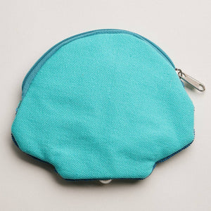 Frem Seashell Beaded Coin Purse with Pearl Accent - Multiple Colors!