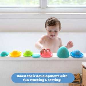 Tiger Tribe Stack and Pour Bath Egg