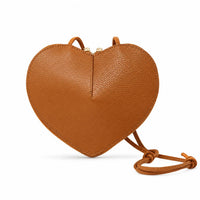German Fuentes Handbags - Leather Crossbody Heart Bag