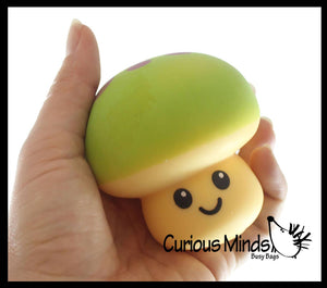 Curious Minds Toys Mushroom Squishy Squeeze Stress Ball