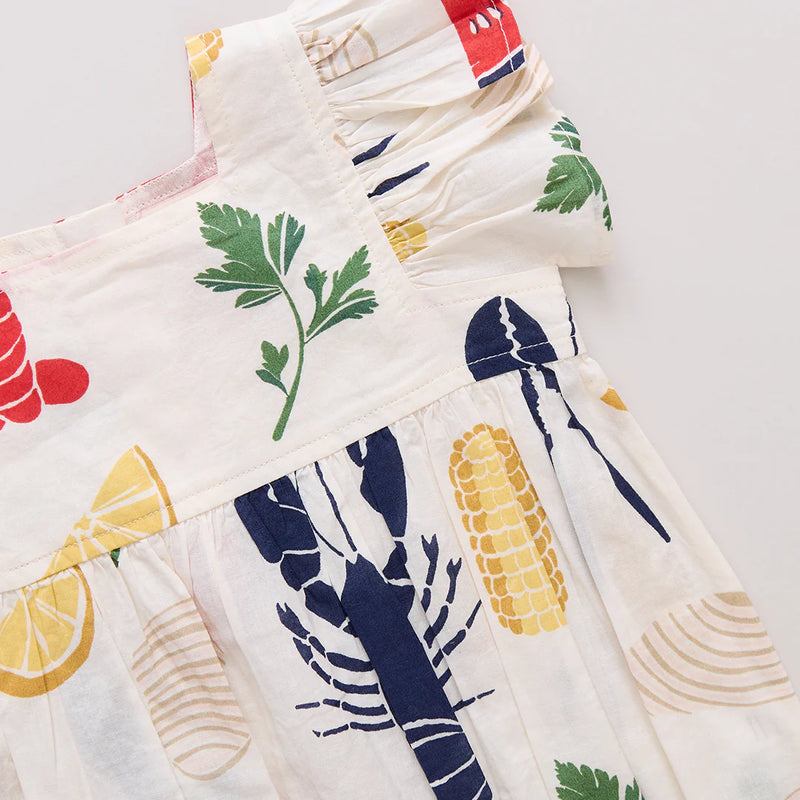 Pink Chicken Elsie Dress in Clambake
