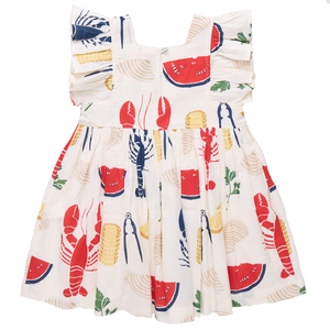 Pink Chicken Elsie Dress in Clambake