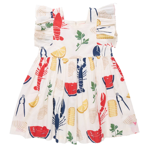 Pink Chicken Elsie Dress in Clambake