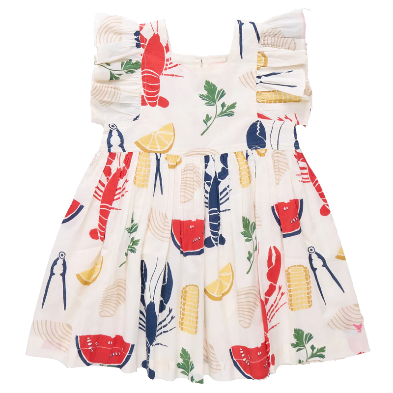 Pink Chicken Elsie Dress in Clambake