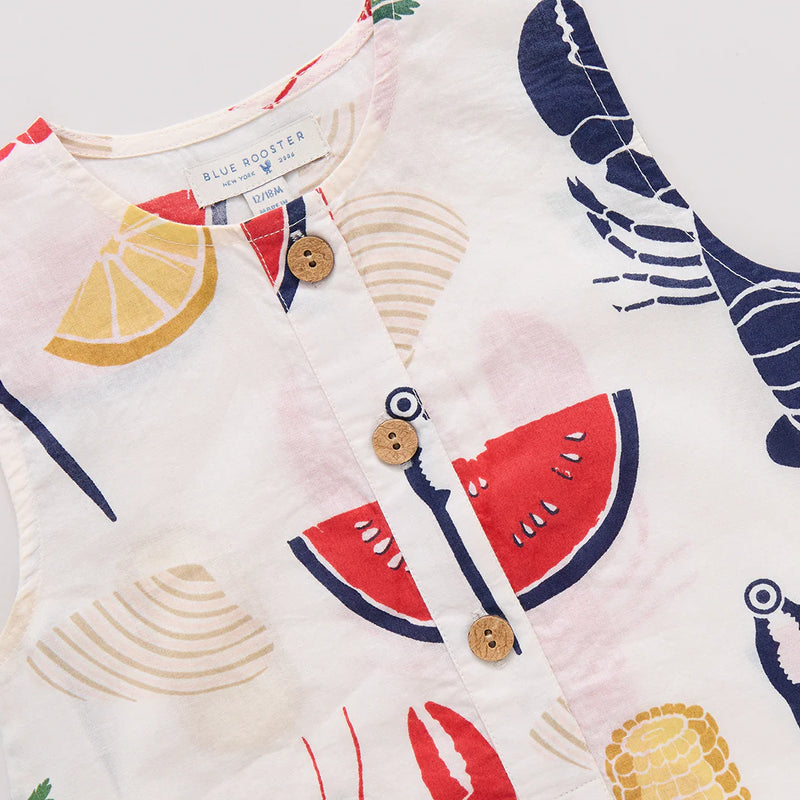 Pink Chicken Boy's Riley Jumper in Clambake