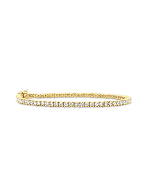 LeMel CZ 6.5" Tennis Bracelet in Gold