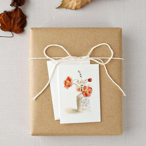 emily lex studio Vintage Bouquet Mini Enclosure Card