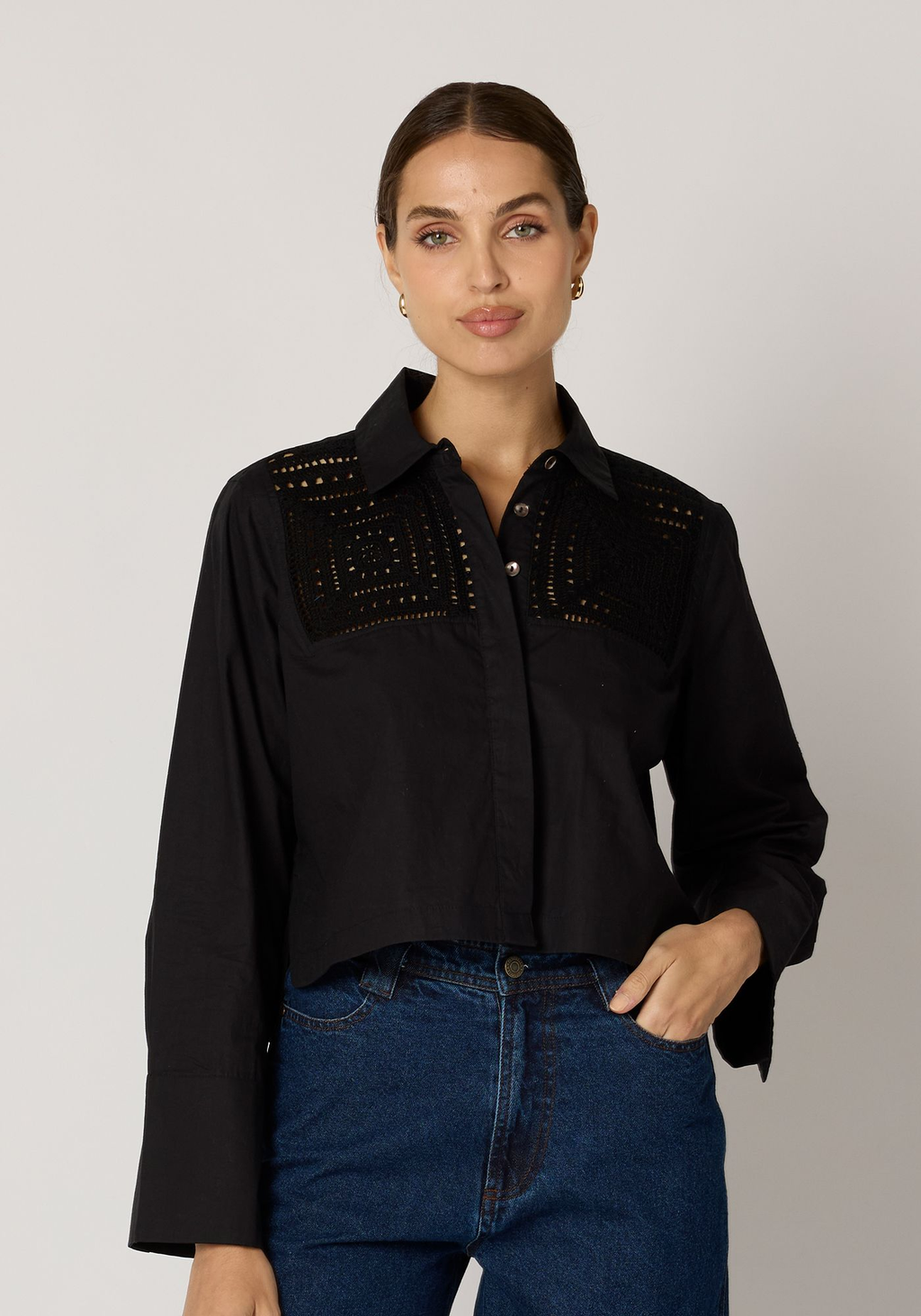 Cleobella Sierra Blouse in Black