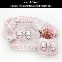 Huggalugs Sweater in Bows
