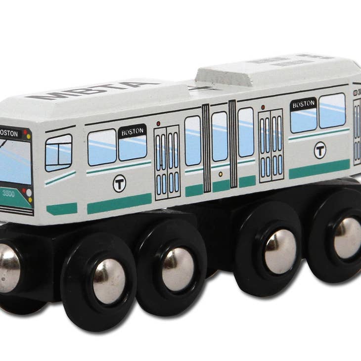 MBTAgifts Wooden Toy Green Line Train