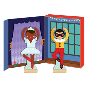 Chronicle Books Ballet Dancers Magnetic Dress Up Set