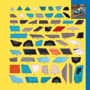 Paint by Sticker Book: Trucks, Trains & More