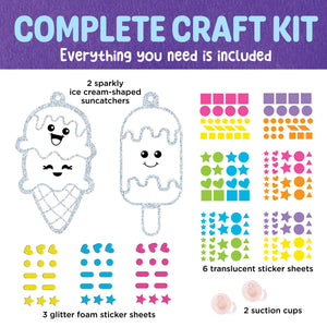 Faber-Castell Sticker Suncatchers Mini Craft Kit for Kids