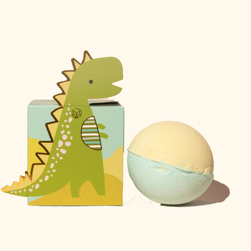 Musee Dinosaur Boxed Bath Balm Bomb