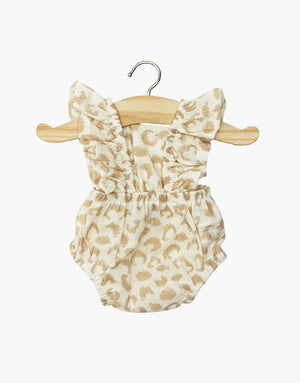 Minikane Gordis Retro Romper in Leopard