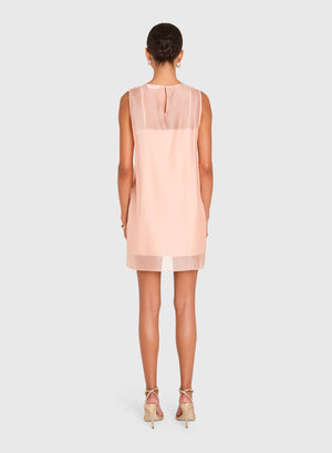 Amanda Uprichard Annina Dress in Lychee