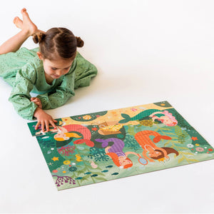 Chronicle 24 Piece Mermaid Floor Puzzle