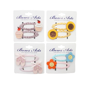 Bow Arts Pop Clip Set in Ballet Slippers