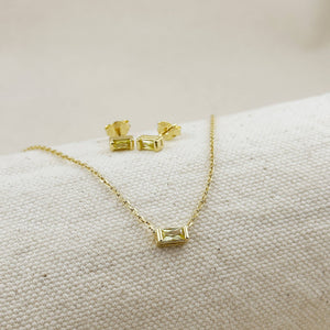 GoldFi 18k Gold Filled Celebration Birthstone Earrings