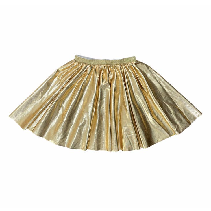 Ratatam Metallic Gold Skirt