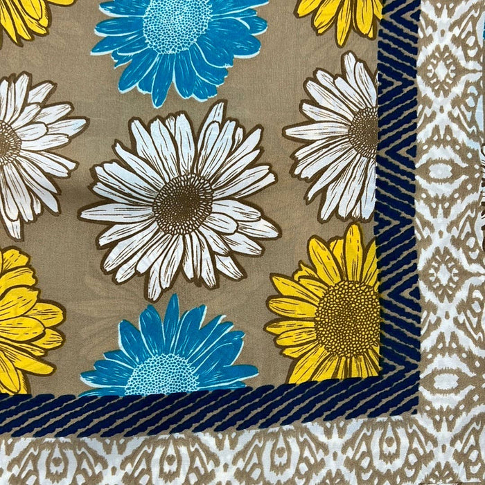 German Fuentes Handbags - VIBRANT FLORAL PRINT SCARF