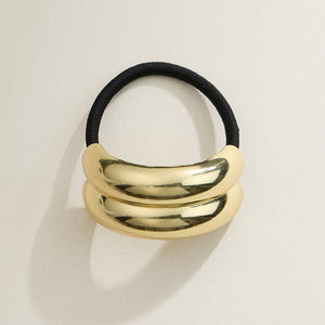 Frem NYC Chunky Dome Hair Tie in Gold