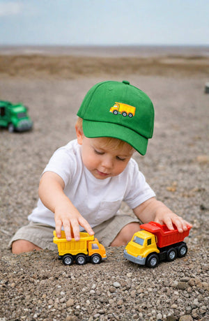 Bits & Bows Dump Truck Baseball Hat