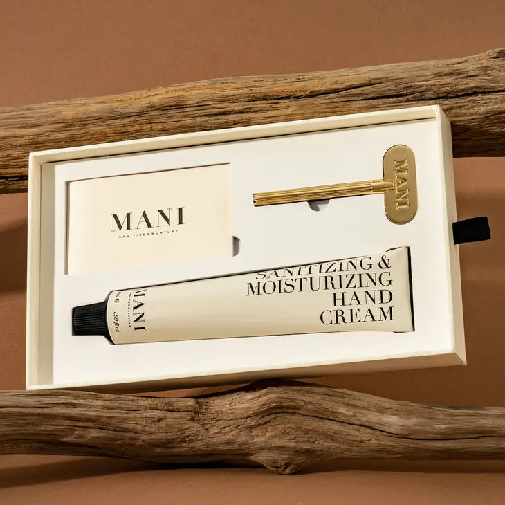 Mani Handcare Sanitizing Hand Cream Gift Pack