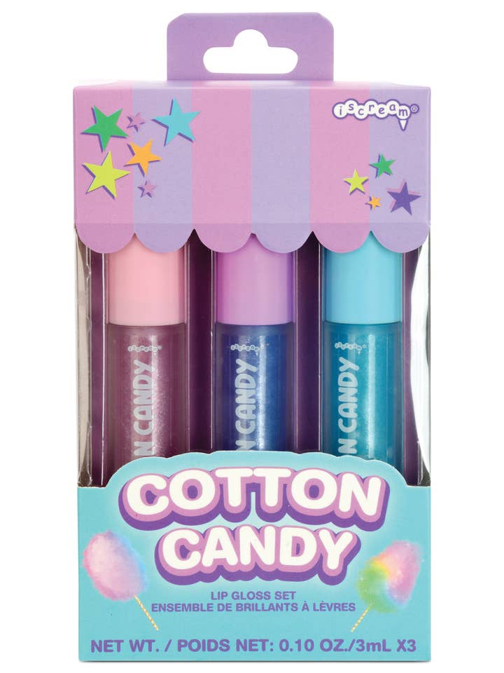 Iscream Cotton Candy Carnival Lip Gloss Set