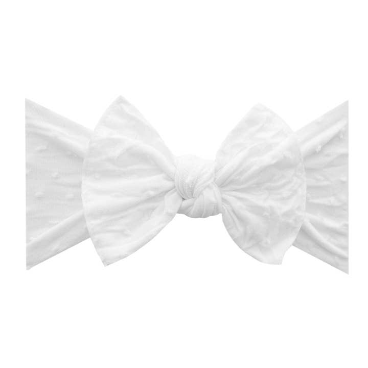 Baby Bling Shabby Dot Knot Headband-Multiple Colors!