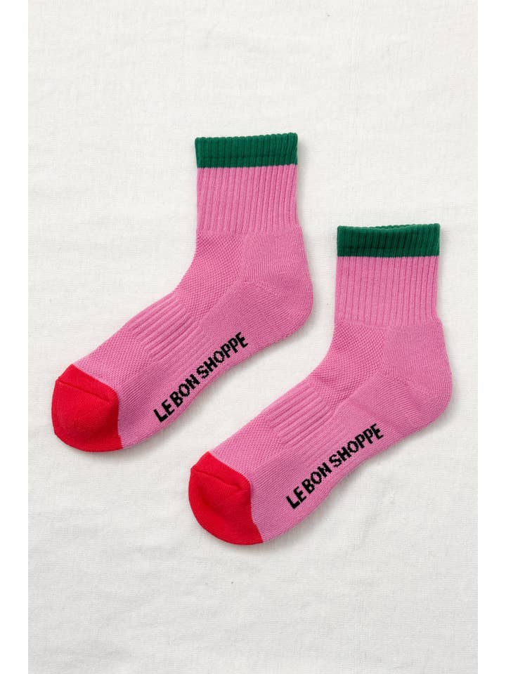Le Bon Shoppe Color Block Girlfriend Socks - Multiple Colors!