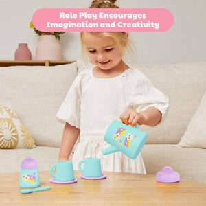 Tiger Tribe Starlight Party Silicone Tea Set